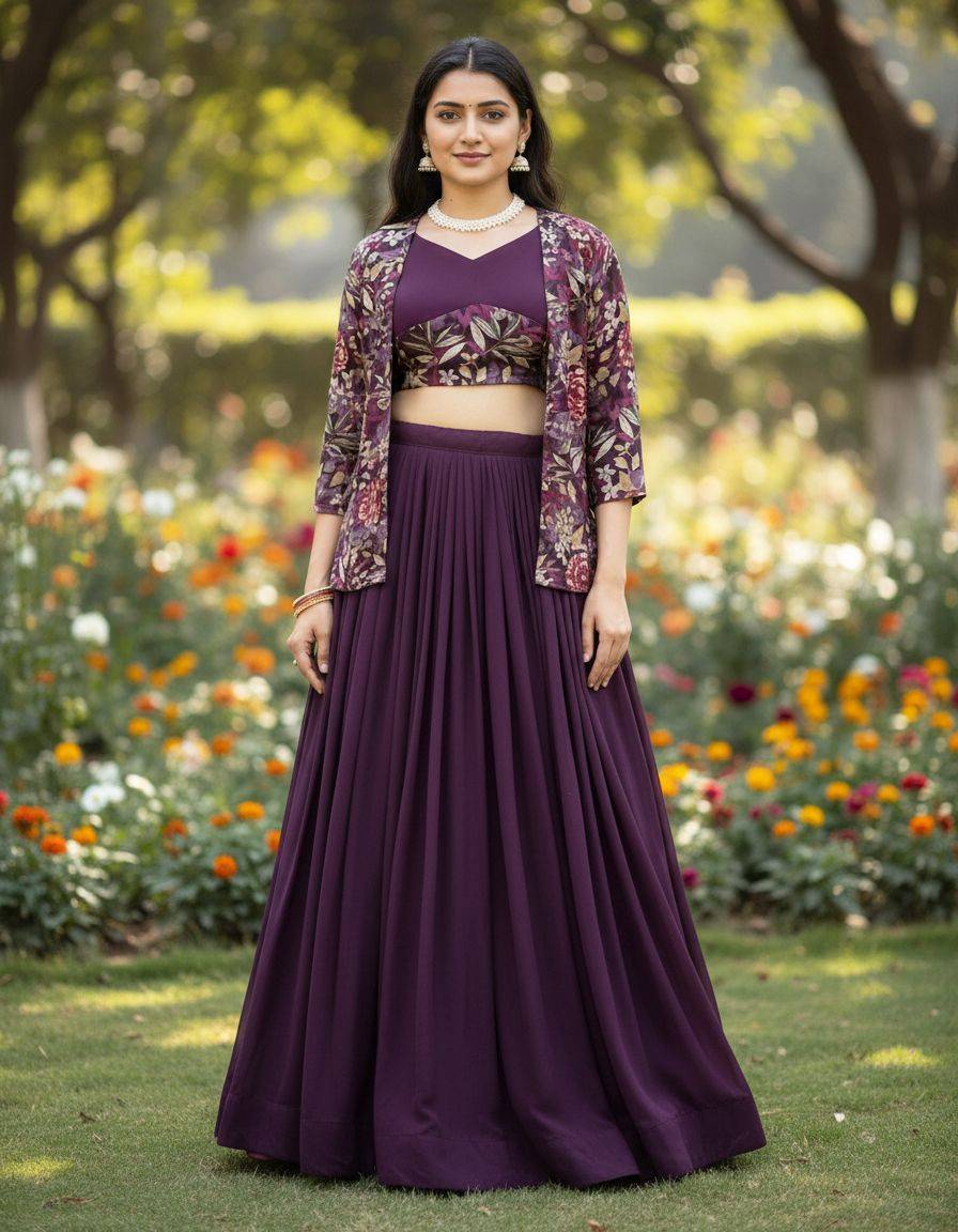 Gr-8216 By Fashid Wholesale 01 To 06 Series Navratri Wear Collection Beautiful Stylish Colorful Fancy Party Wear & Occasional Wear Georgette Lehengas At Wholesale Price