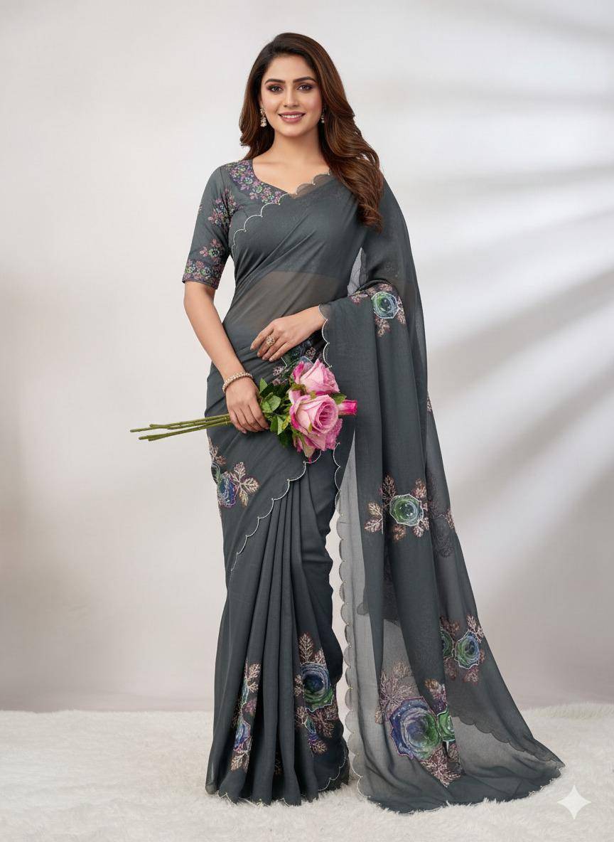 Vs-Memsab By Fashid Wholesale Indian Traditional Wear Collection Beautiful Stylish Fancy Colorful Party Wear & Occasional Wear Pure Soft Organza Sarees At Wholesale Price