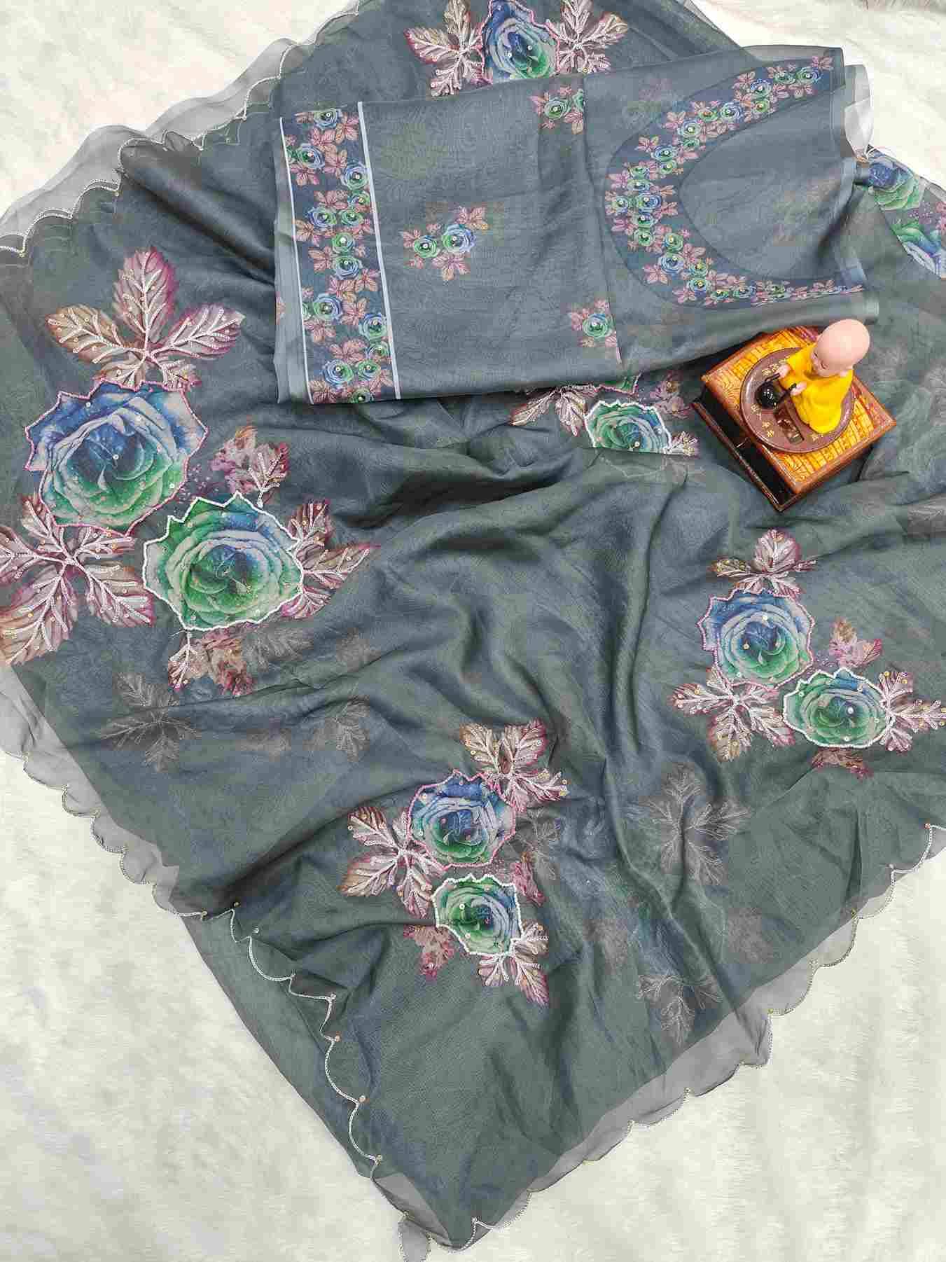 Vs-Memsab By Fashid Wholesale Indian Traditional Wear Collection Beautiful Stylish Fancy Colorful Party Wear & Occasional Wear Pure Soft Organza Sarees At Wholesale Price