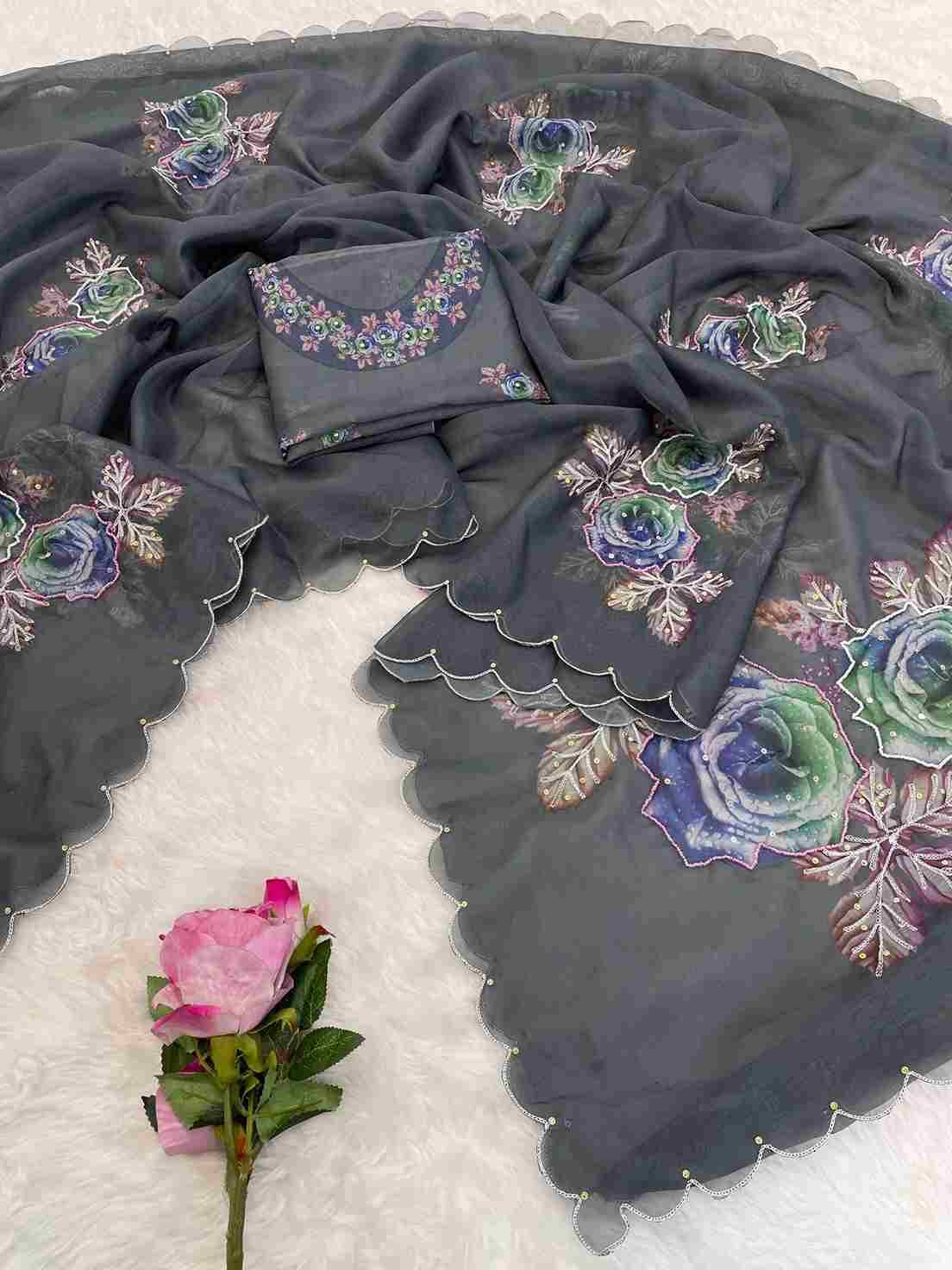 Vs-Memsab By Fashid Wholesale Indian Traditional Wear Collection Beautiful Stylish Fancy Colorful Party Wear & Occasional Wear Pure Soft Organza Sarees At Wholesale Price