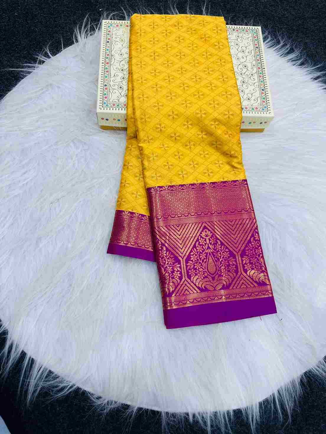 Ab-Marvel By Fashid Wholesale 01 To 07 Series Indian Traditional Wear Collection Beautiful Stylish Fancy Colorful Party Wear & Occasional Wear Pure Mercerized Copper Silk Sarees At Wholesale Price