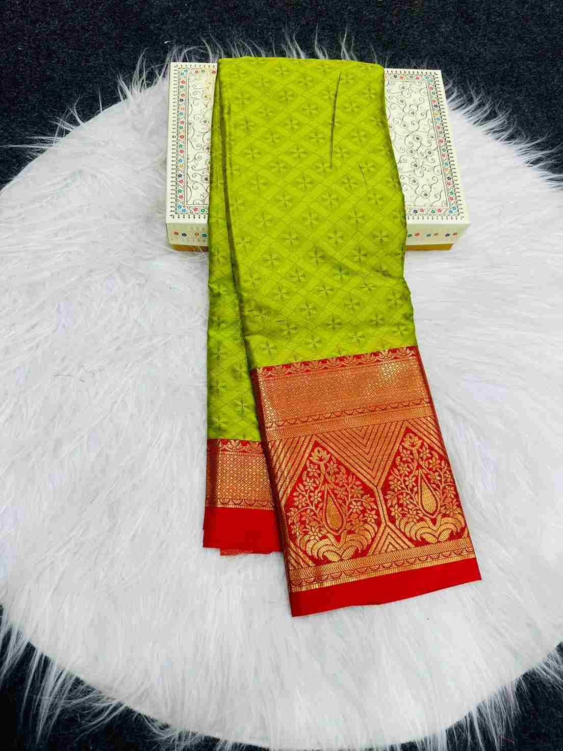 Ab-Marvel By Fashid Wholesale 01 To 07 Series Indian Traditional Wear Collection Beautiful Stylish Fancy Colorful Party Wear & Occasional Wear Pure Mercerized Copper Silk Sarees At Wholesale Price
