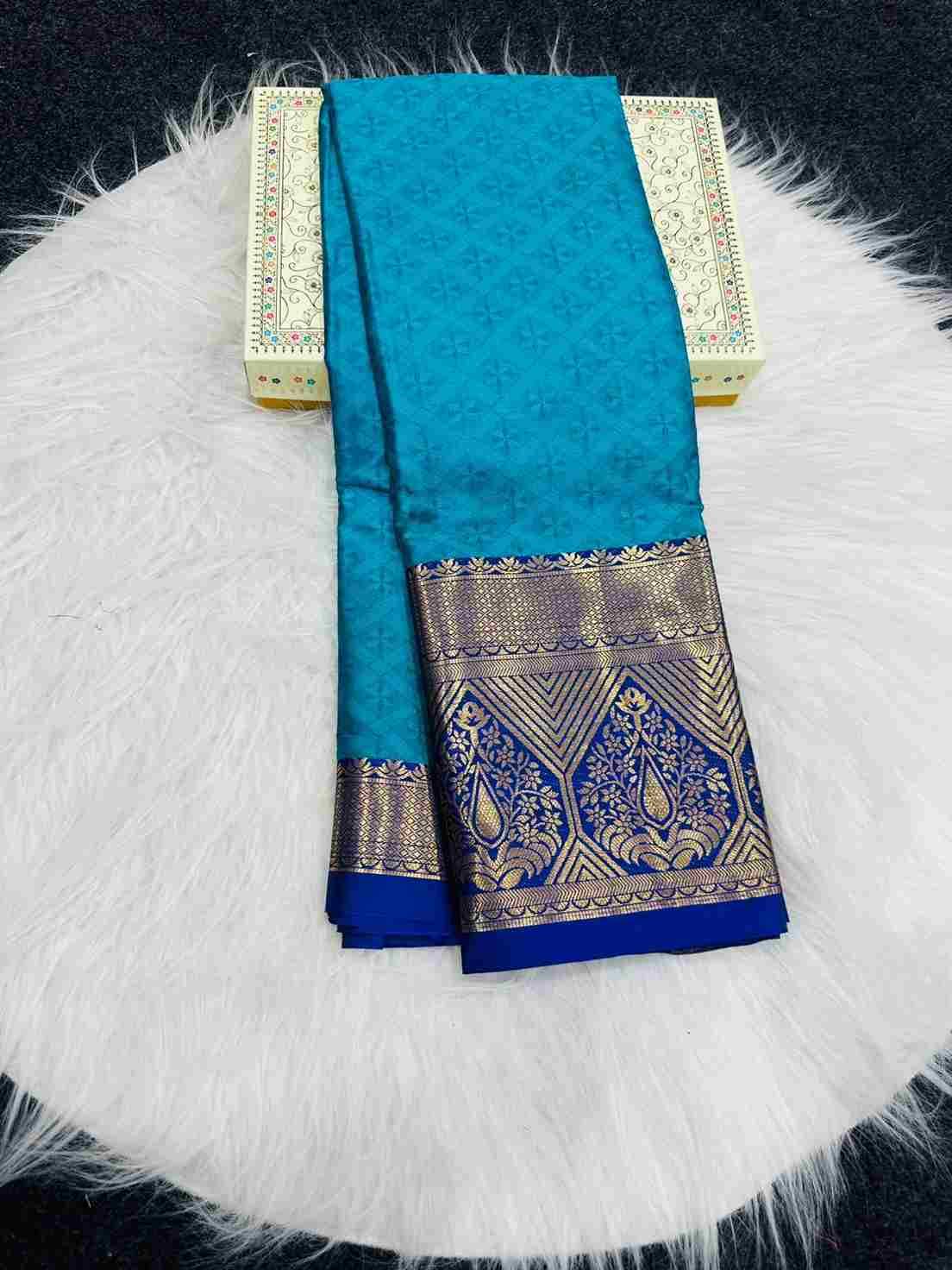 Ab-Marvel By Fashid Wholesale 01 To 07 Series Indian Traditional Wear Collection Beautiful Stylish Fancy Colorful Party Wear & Occasional Wear Pure Mercerized Copper Silk Sarees At Wholesale Price