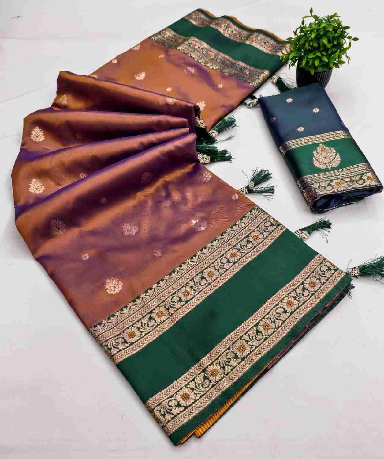 Ab-114 By Fashid Wholesale 01 To 06 Series Indian Traditional Wear Collection Beautiful Stylish Fancy Colorful Party Wear & Occasional Wear Pure Soft Silk Sarees At Wholesale Price