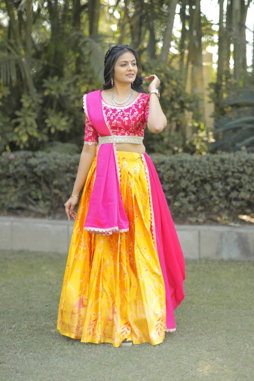 Pv-Lehenga Vol-12 By Fashid Wholesale 01 To 02 Series Designer Beautiful Collection Occasional Wear & Party Wear Pure Silk Lehenga At Wholesale Price