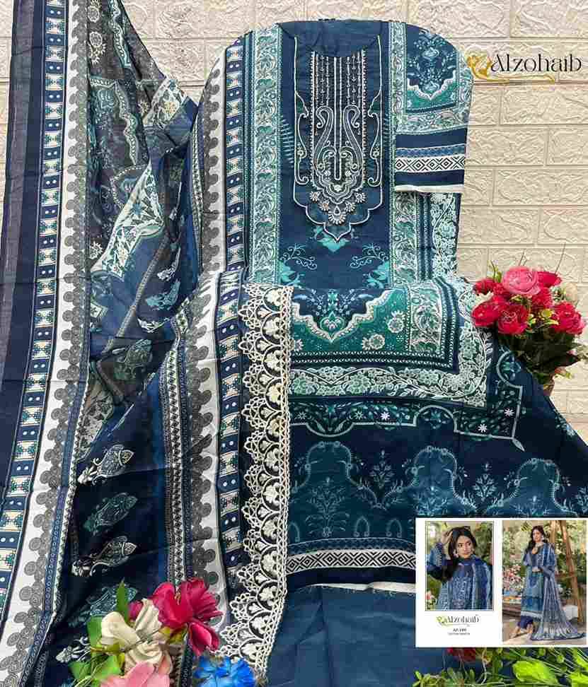 Aalsha Vol-2 By Alzohaib 1394 To 1397 Series Beautiful Pakistani Suits Stylish Fancy Colorful Party Wear & Occasional Wear Pure Cotton Print Dresses At Wholesale Price