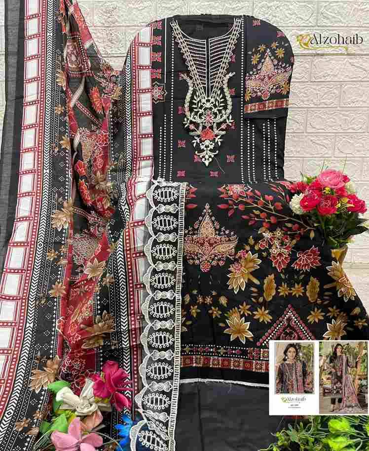 Aalsha Vol-2 By Alzohaib 1394 To 1397 Series Beautiful Pakistani Suits Stylish Fancy Colorful Party Wear & Occasional Wear Pure Cotton Print Dresses At Wholesale Price