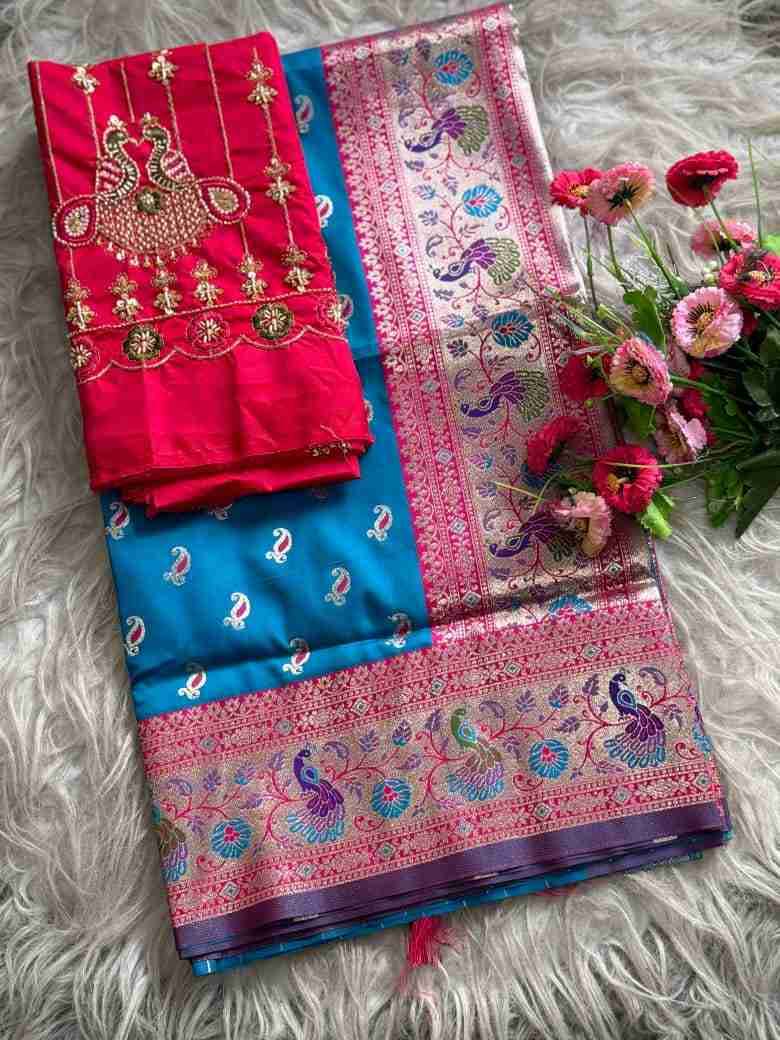 Vv-71 By Fashid Wholesale 01 To 08 Series Indian Traditional Wear Collection Beautiful Stylish Fancy Colorful Party Wear & Occasional Wear Paithani Sarees At Wholesale Price