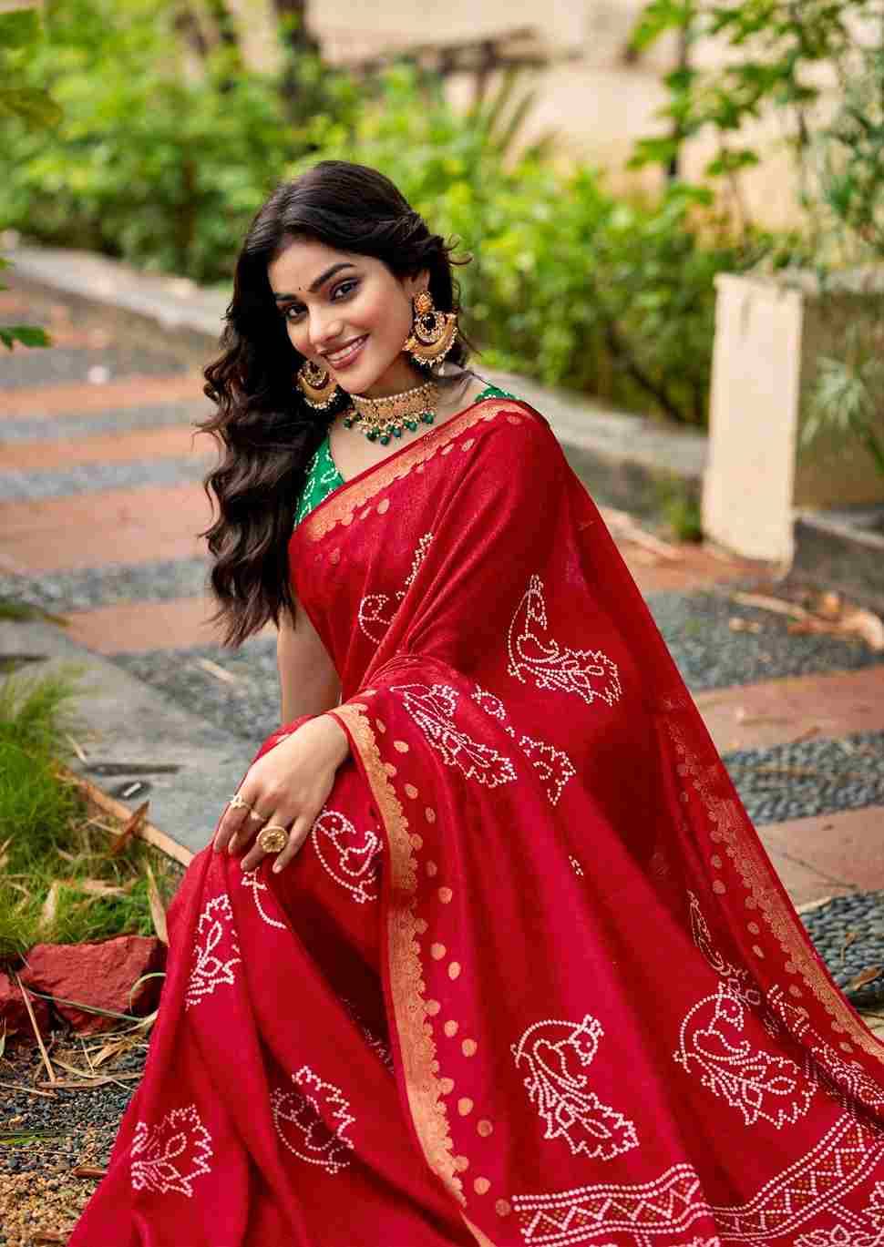 Scarlet By Sr 101 To 110 Series Indian Traditional Wear Collection Beautiful Stylish Fancy Colorful Party Wear & Occasional Wear Silk Sarees At Wholesale Price