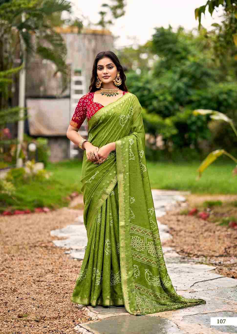 Scarlet By Sr 101 To 110 Series Indian Traditional Wear Collection Beautiful Stylish Fancy Colorful Party Wear & Occasional Wear Silk Sarees At Wholesale Price