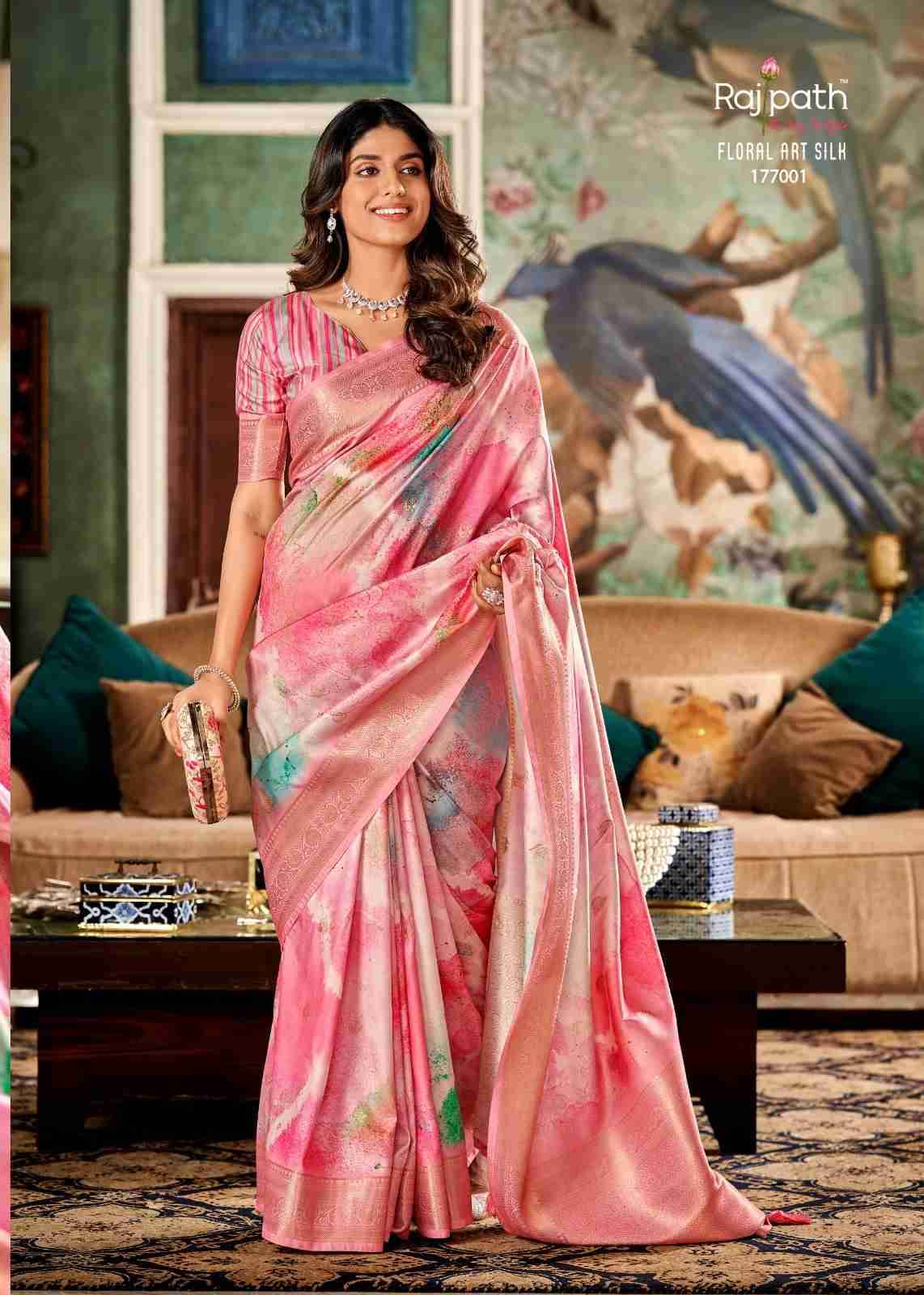 Rangreza By Rajpath 177001 To 177010 Series Indian Traditional Wear Collection Beautiful Stylish Fancy Colorful Party Wear & Occasional Wear Handloom Silk Sarees At Wholesale Price