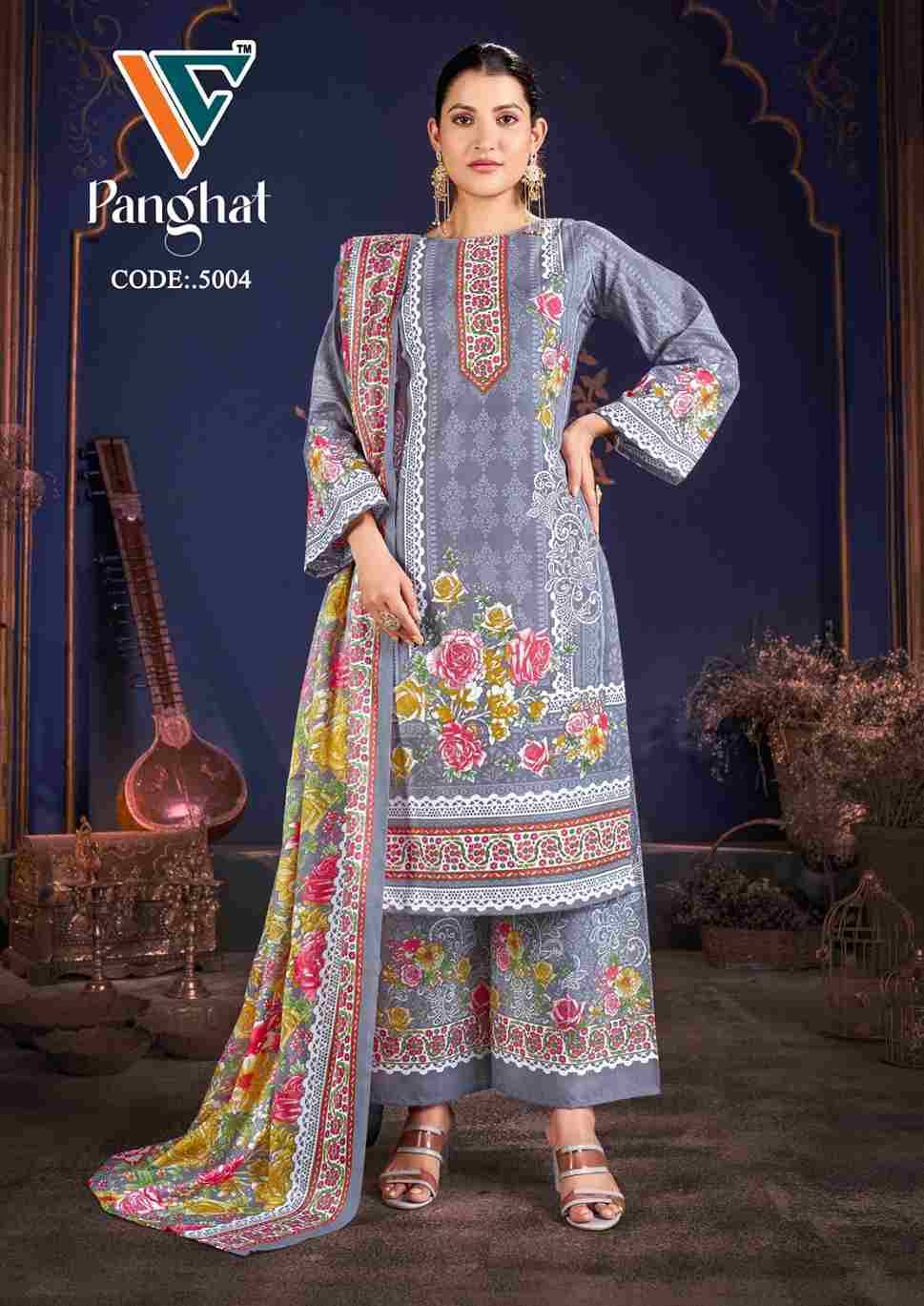 Panghat Vol-5 By Vandana Creation 5001 To 5008 Series Beautiful Festive Suits Stylish Fancy Colorful Casual Wear & Ethnic Wear Cotton Print Dresses At Wholesale Price