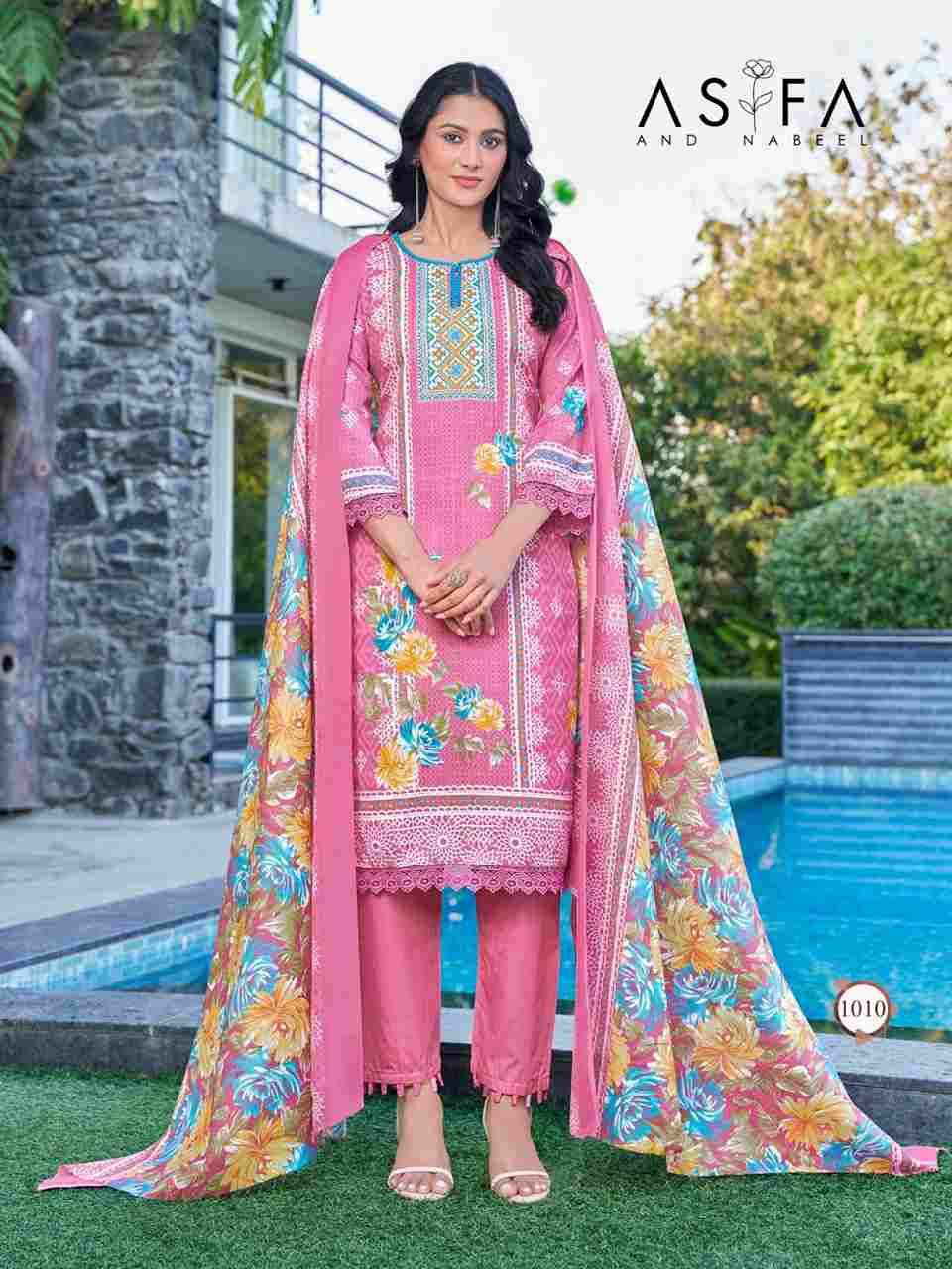 Nasifa And Nabeel Vol-1 By Ganesha 1008 To 1015 Series Beautiful Festive Suits Stylish Fancy Colorful Party Wear & Occasional Wear Pure Cotton Dresses At Wholesale Price
