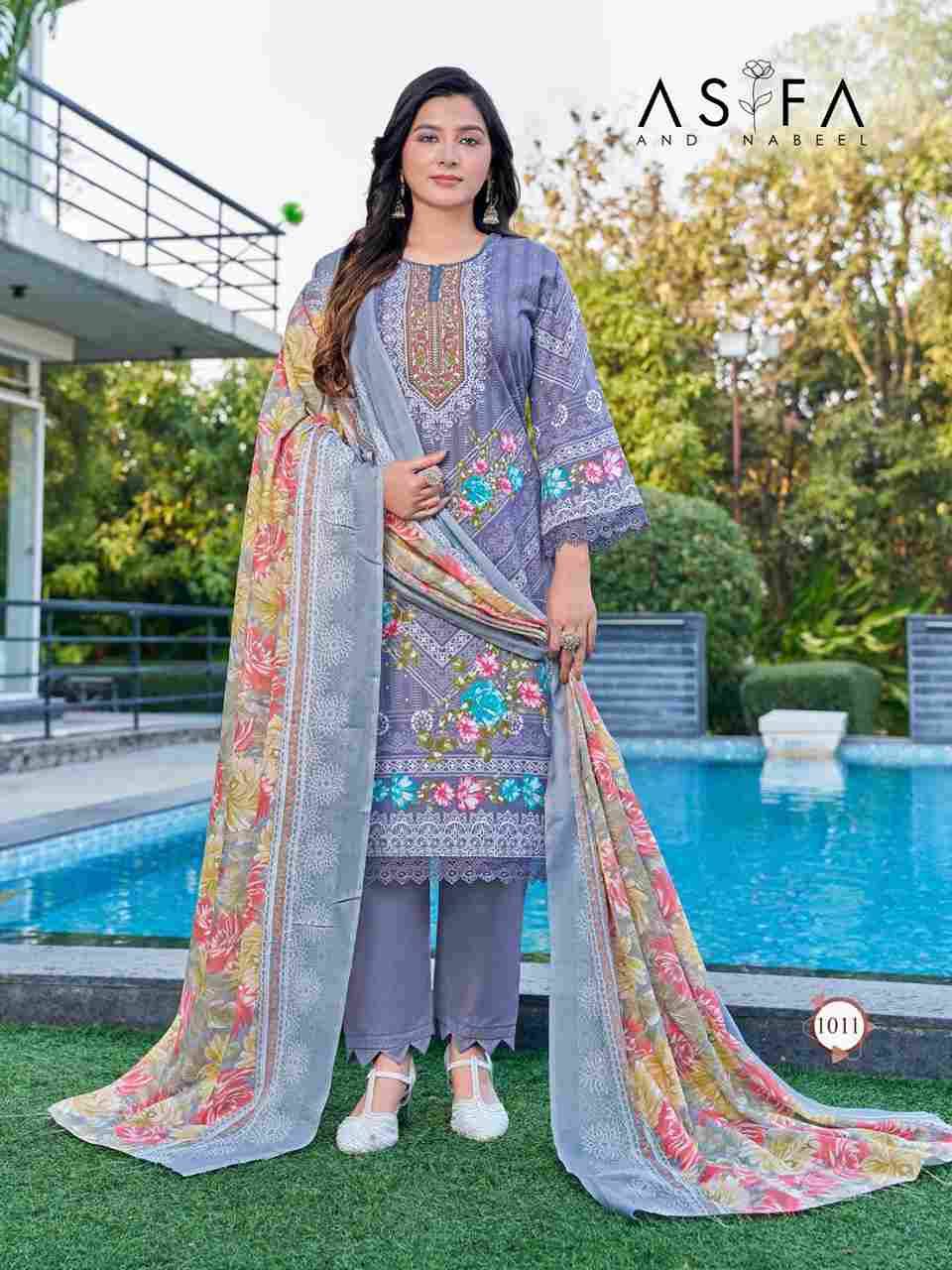 Nasifa And Nabeel Vol-1 By Ganesha 1008 To 1015 Series Beautiful Festive Suits Stylish Fancy Colorful Party Wear & Occasional Wear Pure Cotton Dresses At Wholesale Price
