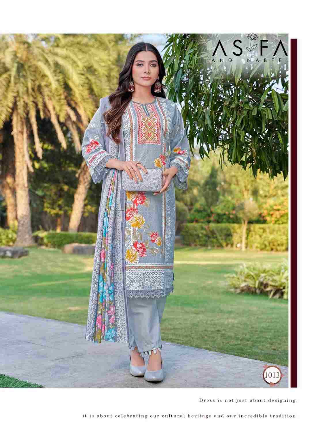 Nasifa And Nabeel Vol-1 By Ganesha 1008 To 1015 Series Beautiful Festive Suits Stylish Fancy Colorful Party Wear & Occasional Wear Pure Cotton Dresses At Wholesale Price