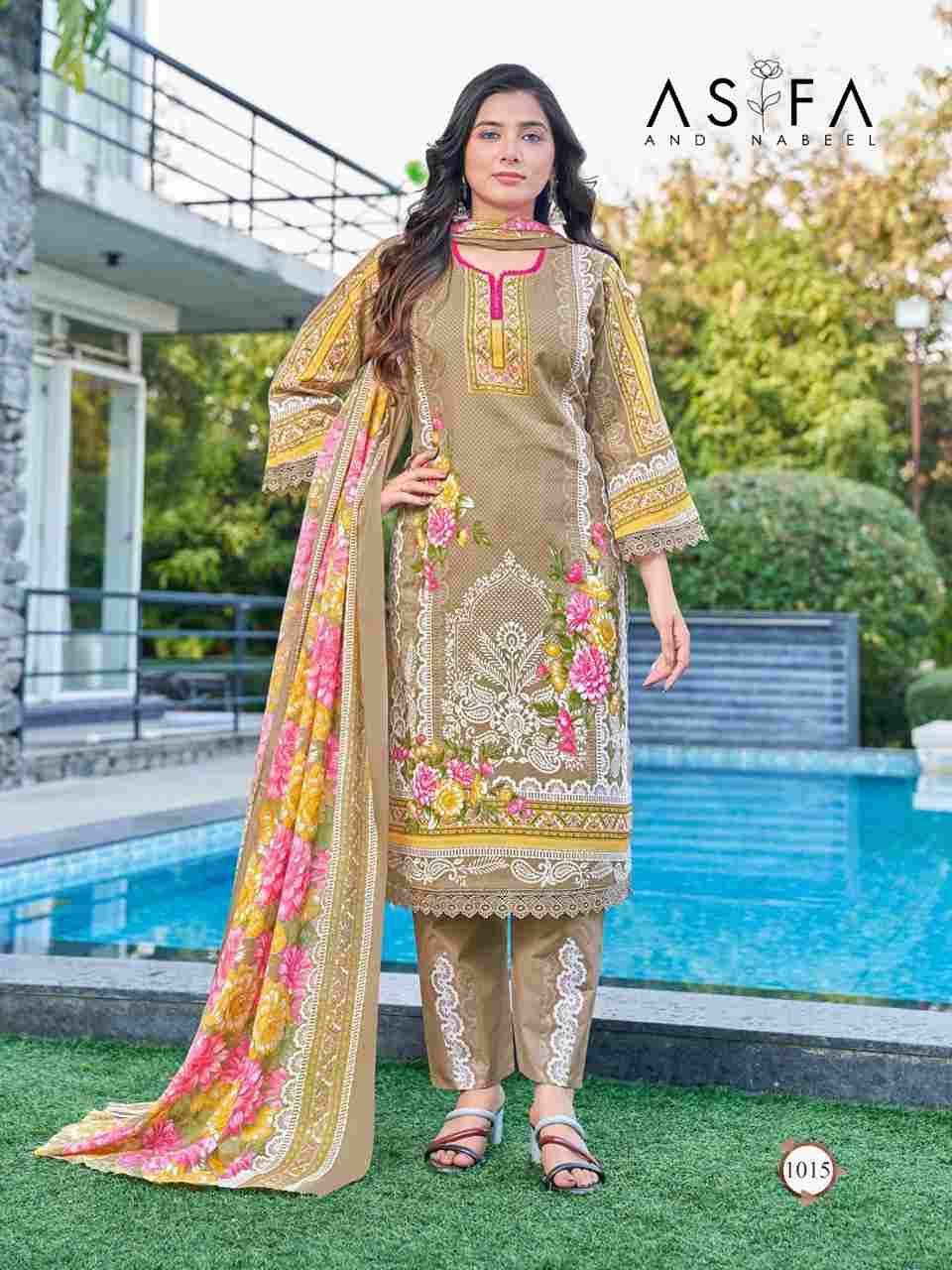 Nasifa And Nabeel Vol-1 By Ganesha 1008 To 1015 Series Beautiful Festive Suits Stylish Fancy Colorful Party Wear & Occasional Wear Pure Cotton Dresses At Wholesale Price