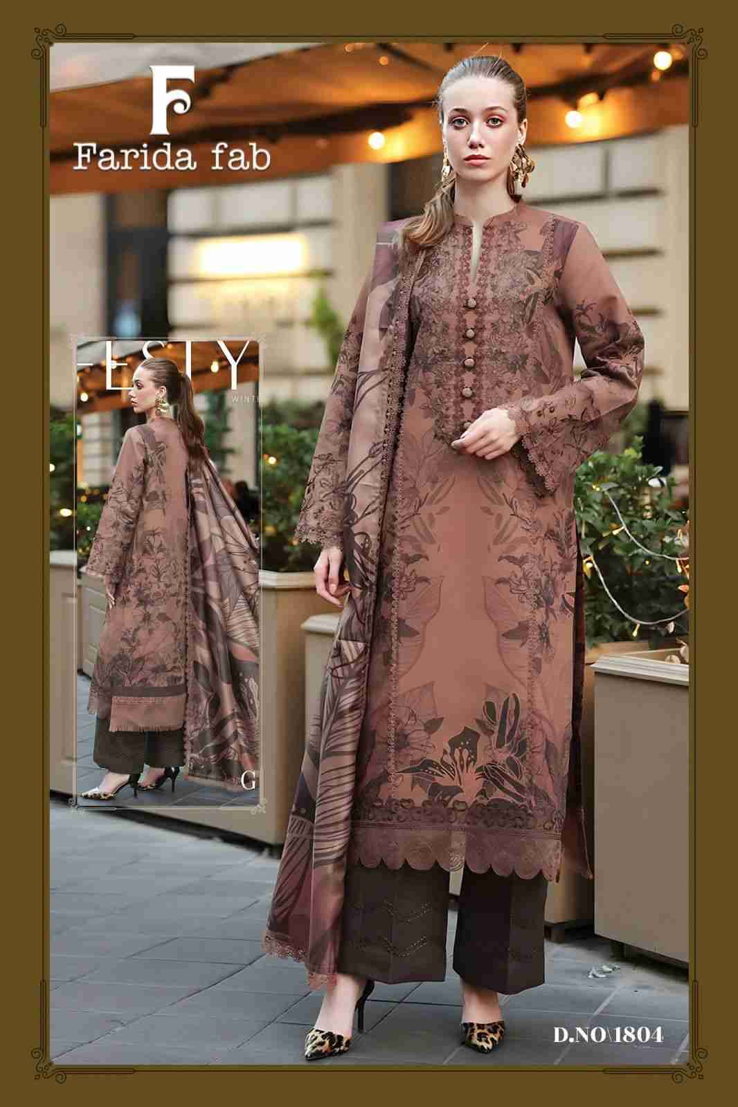 Parian Dream Vol-18 By Farida Fab 1801 To 1806 Series Beautiful Festive Suits Colorful Stylish Fancy Casual Wear & Ethnic Wear Pure Cotton Print With Work Dresses At Wholesale Price
