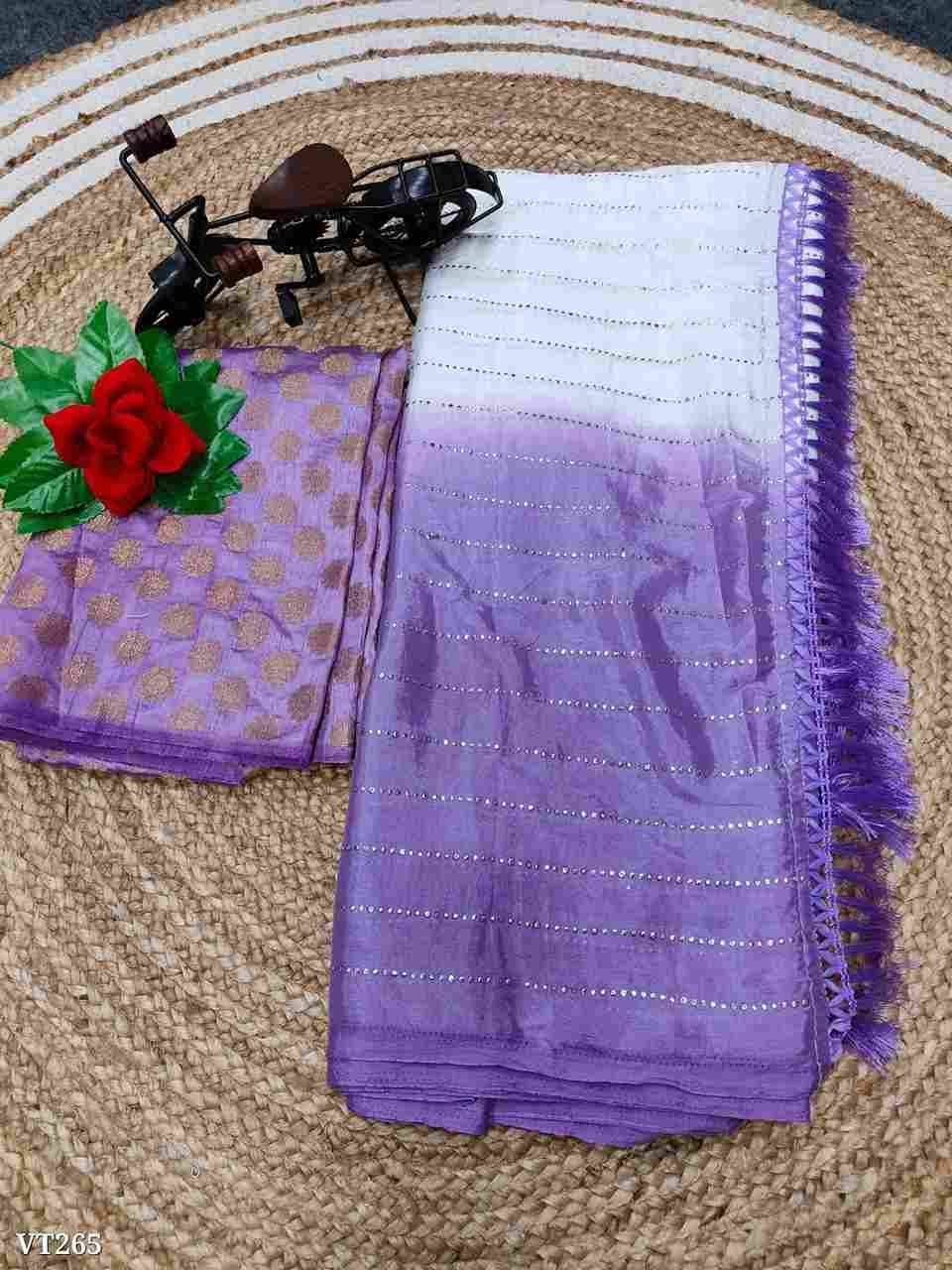 Vs-Pankhi By Fashid Wholesale 01 To 02 Series Indian Traditional Wear Collection Beautiful Stylish Fancy Colorful Party Wear & Occasional Wear Nylon Chinnon Silk Sarees At Wholesale Price