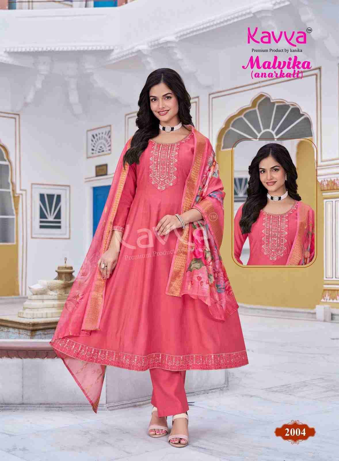 Malvika Vol-2 By Kavya 2001 To 2010 Series Beautiful Stylish Anarkali Suits Fancy Colorful Casual Wear & Ethnic Wear & Ready To Wear Fancy Dresses At Wholesale Price