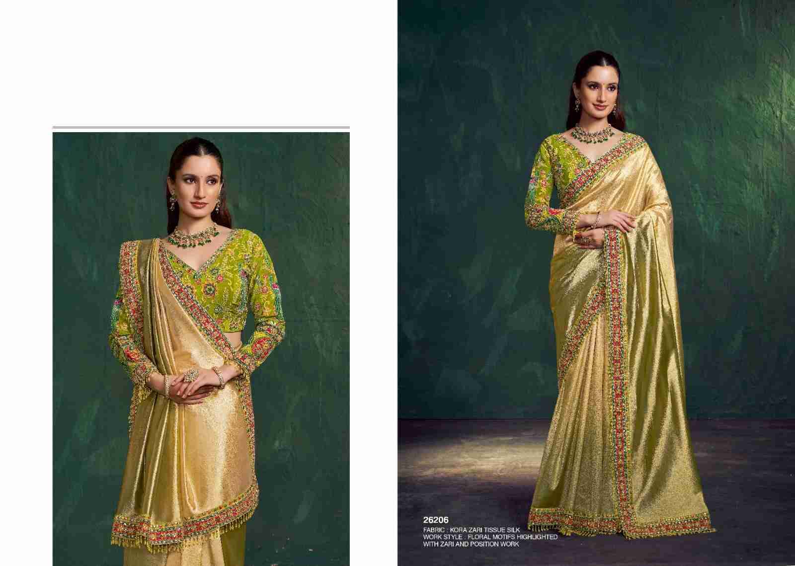 Mohini By Mohmanthan 26204 To 26221 Series Indian Traditional Wear Collection Beautiful Stylish Fancy Colorful Party Wear & Occasional Wear Fancy Sarees At Wholesale Price