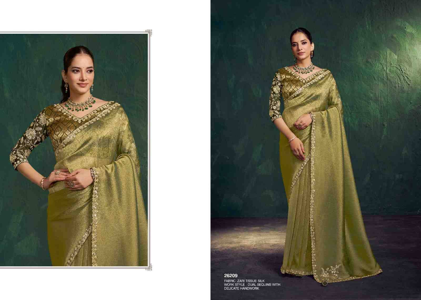 Mohini By Mohmanthan 26204 To 26221 Series Indian Traditional Wear Collection Beautiful Stylish Fancy Colorful Party Wear & Occasional Wear Fancy Sarees At Wholesale Price