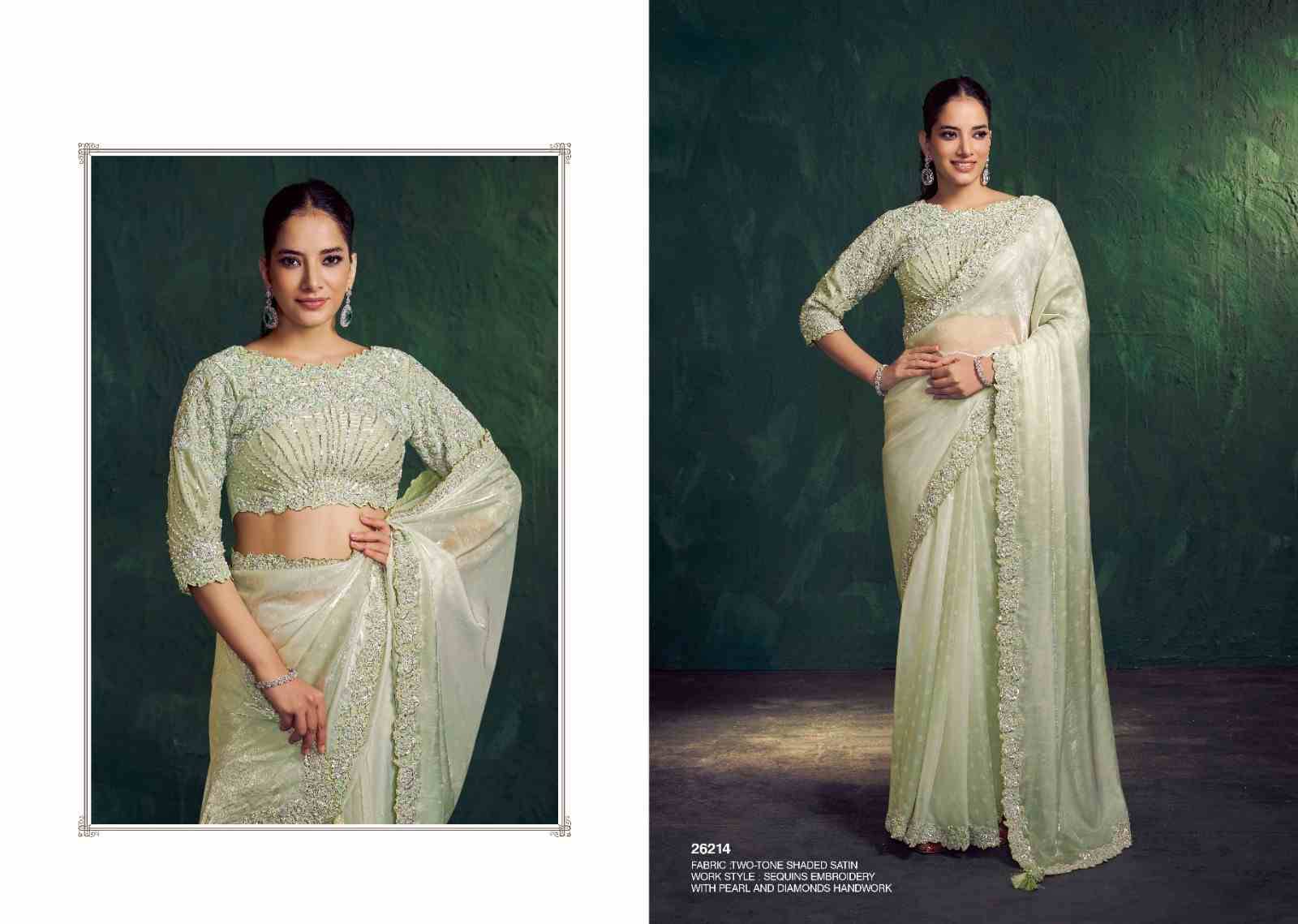 Mohini By Mohmanthan 26204 To 26221 Series Indian Traditional Wear Collection Beautiful Stylish Fancy Colorful Party Wear & Occasional Wear Fancy Sarees At Wholesale Price