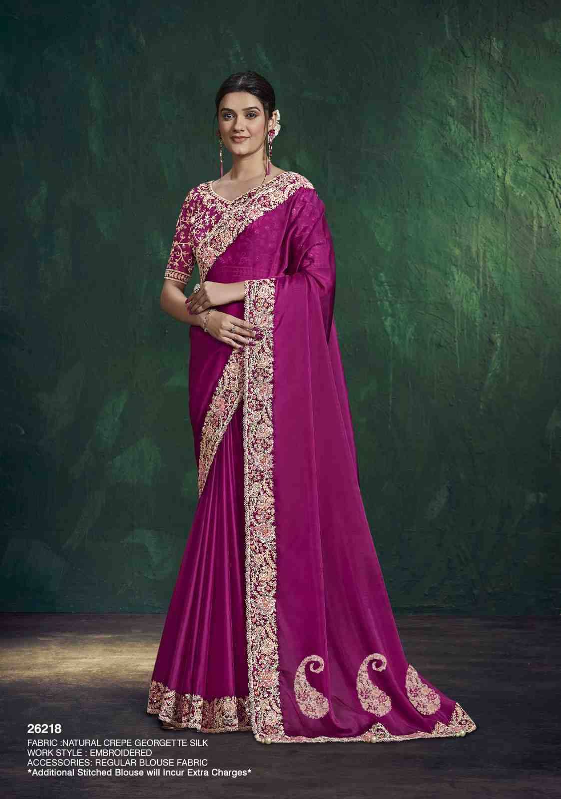 Mohini By Mohmanthan 26204 To 26221 Series Indian Traditional Wear Collection Beautiful Stylish Fancy Colorful Party Wear & Occasional Wear Fancy Sarees At Wholesale Price