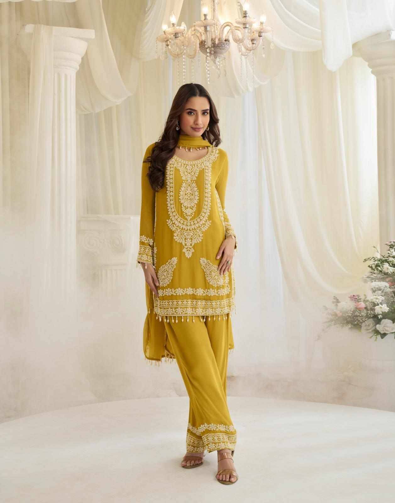Hoor By Sayuri 10170 To 10174 Series Beautiful Festive Suits Colorful Stylish Fancy Casual Wear & Ethnic Wear Premium Chinnon Silk Dresses At Wholesale Price