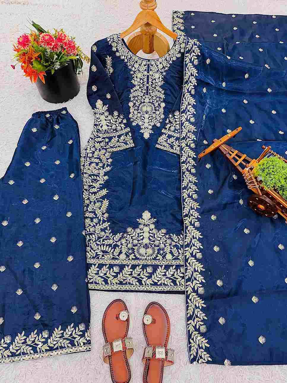 Sf-1154 By Fashid Wholesale 01 To 03 Series Wear Collection Beautiful Stylish Colorful Fancy Party Wear & Occasional Wear Pure Silk Dresses At Wholesale Price