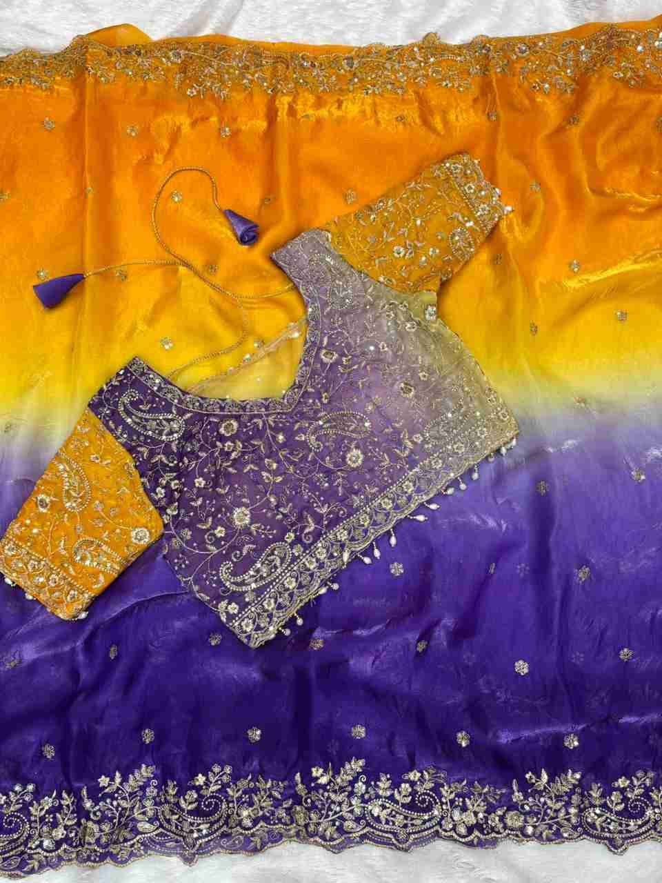 Vd-101 By Fashid Wholesale 01 To 06 Series Indian Traditional Wear Collection Beautiful Stylish Fancy Colorful Party Wear & Occasional Wear Fendy Satin Sarees At Wholesale Price