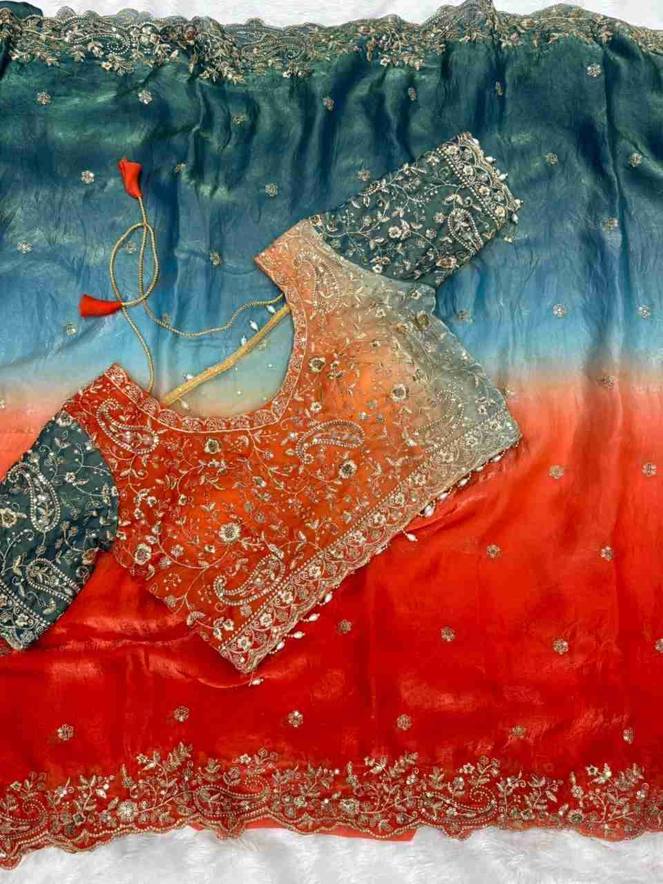 Vd-101 By Fashid Wholesale 01 To 06 Series Indian Traditional Wear Collection Beautiful Stylish Fancy Colorful Party Wear & Occasional Wear Fendy Satin Sarees At Wholesale Price