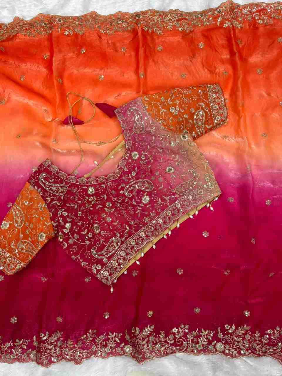 Vd-101 By Fashid Wholesale 01 To 06 Series Indian Traditional Wear Collection Beautiful Stylish Fancy Colorful Party Wear & Occasional Wear Fendy Satin Sarees At Wholesale Price