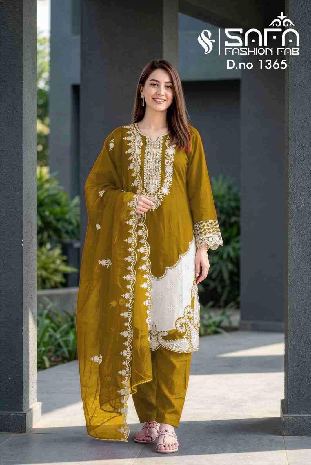 Safa 1365 Colours Vol-3 By Safa Fashion 1365-G To 1365-I Series Designer Stylish Fancy Colorful Beautiful Party Wear & Ethnic Wear Collection Fancy Dresses At Wholesale Price