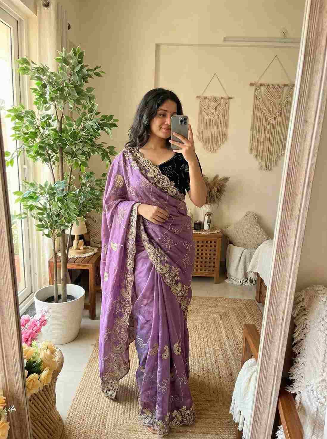 Vd-Kalki By Fashid Wholesale 01 To 03 Series Indian Traditional Wear Collection Beautiful Stylish Fancy Colorful Party Wear & Occasional Wear Fandy Chiffon Sarees At Wholesale Price