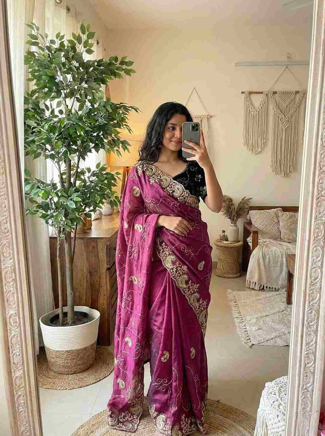 Vd-Kalki By Fashid Wholesale 01 To 03 Series Indian Traditional Wear Collection Beautiful Stylish Fancy Colorful Party Wear & Occasional Wear Fandy Chiffon Sarees At Wholesale Price