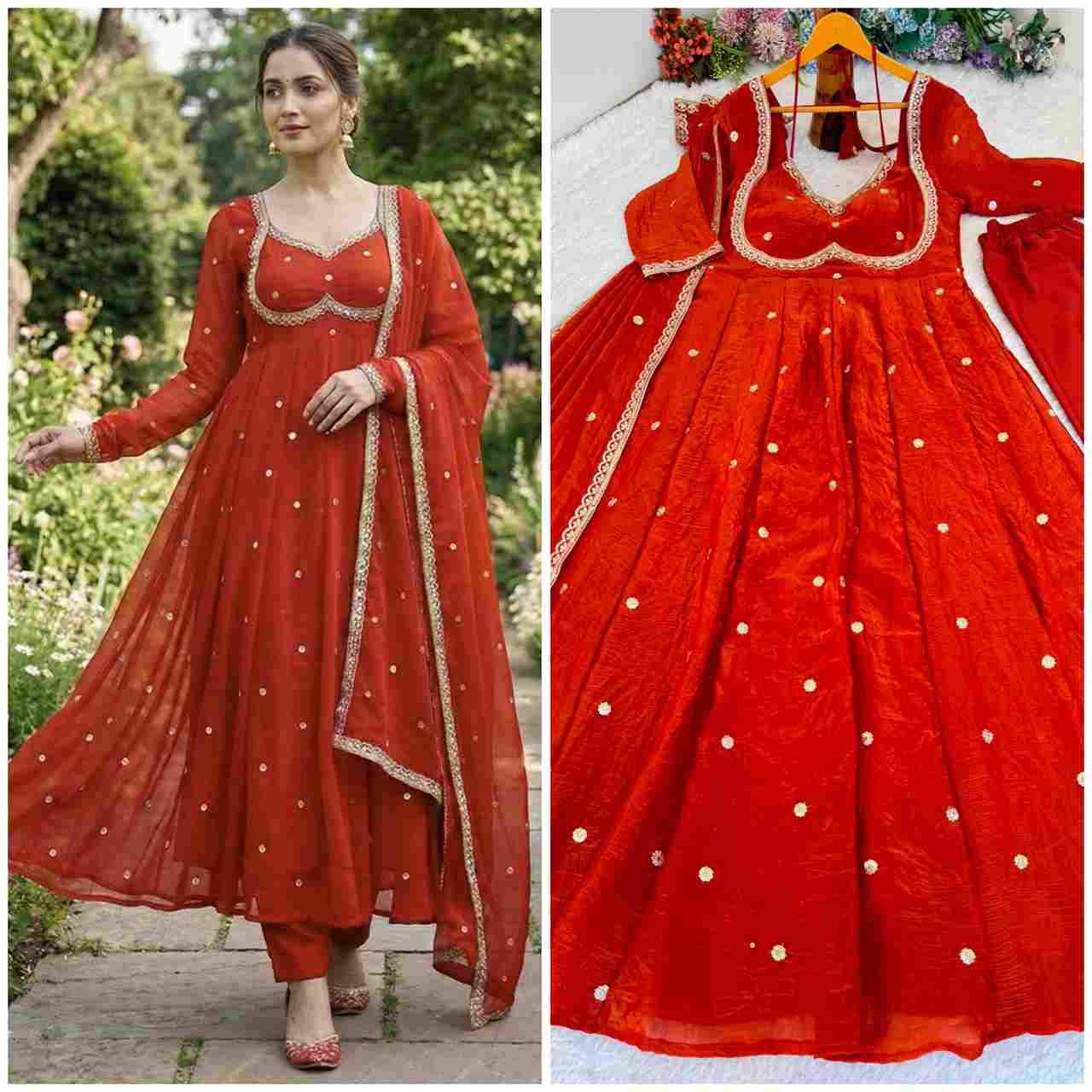 Mb-542 By Fashid Wholesale 01 To 10 Series Beautiful Fancy Colorful Stylish Party Wear & Occasional Wear Fendy Satin Dresses At Wholesale Price