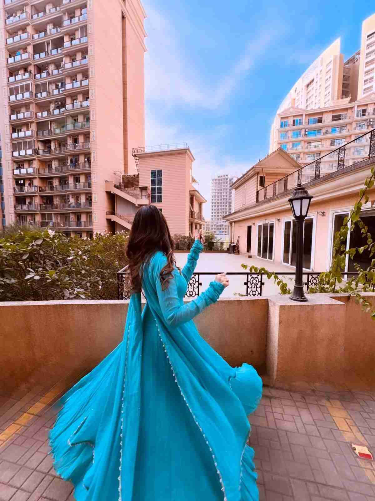 Mb-537 By Fashid Wholesale Designer Suits Collection Beautiful Stylish Fancy Colorful Party Wear & Occasional Wear Faux Georgette Dresses At Wholesale Price