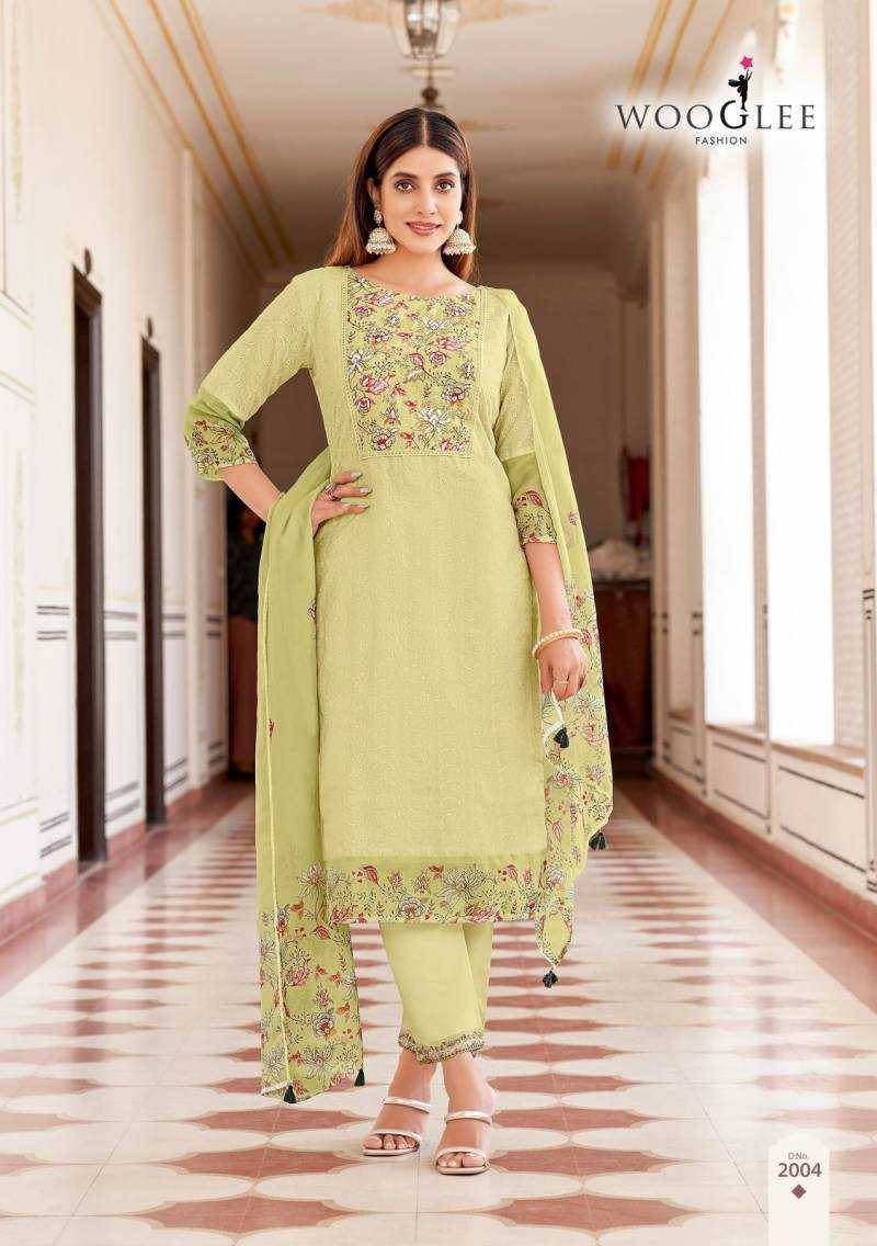 Kashmira By Wooglee 2001 To 2006 Series Designer Festive Suits Beautiful Fancy Stylish Colorful Party Wear & Occasional Wear Cotton Dresses At Wholesale Price