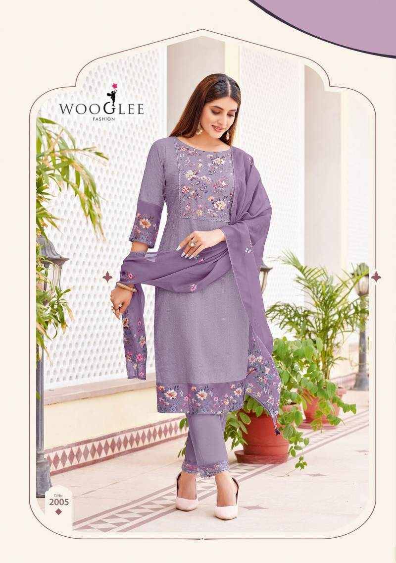 Kashmira By Wooglee 2001 To 2006 Series Designer Festive Suits Beautiful Fancy Stylish Colorful Party Wear & Occasional Wear Cotton Dresses At Wholesale Price
