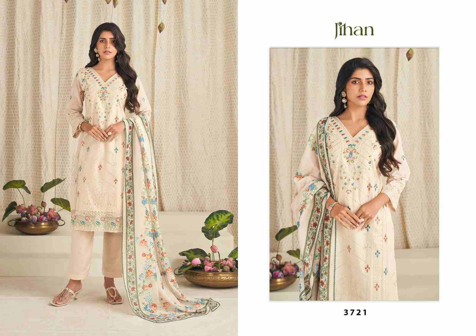 Taskeen Vol-9 By Jihan 3720 To 3725 Series Designer Pakistani Suits Beautiful Fancy Stylish Colorful Party Wear & Occasional Wear Cotton Dresses At Wholesale Price