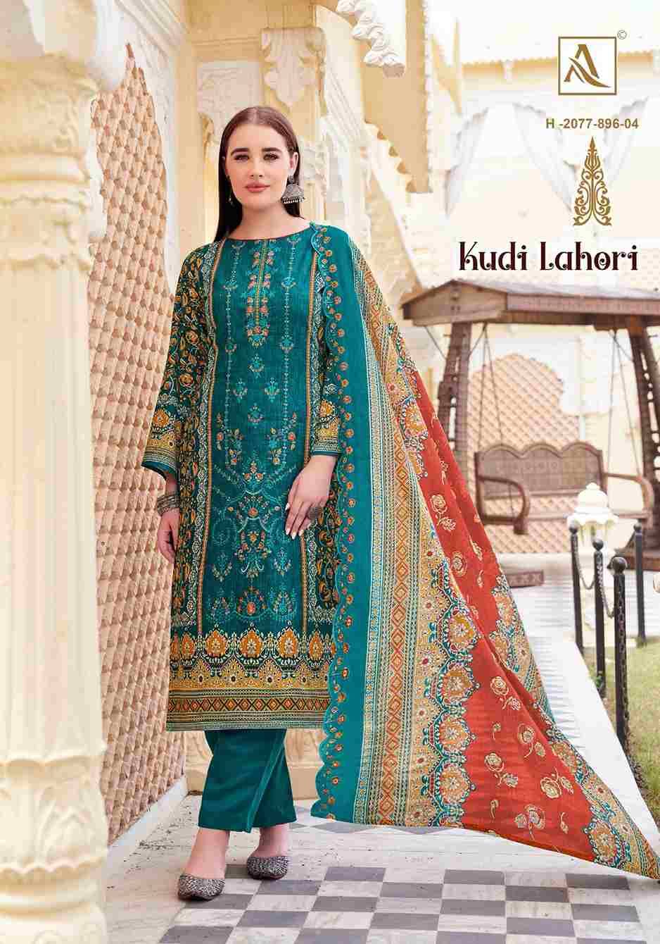Kudi Lahori By Alok Suit 2077-896-01 To 2077-896-08 Series Beautiful Festive Suits Stylish Fancy Colorful Casual Wear & Ethnic Wear Pure Cambric Cotton Print Dresses At Wholesale Price