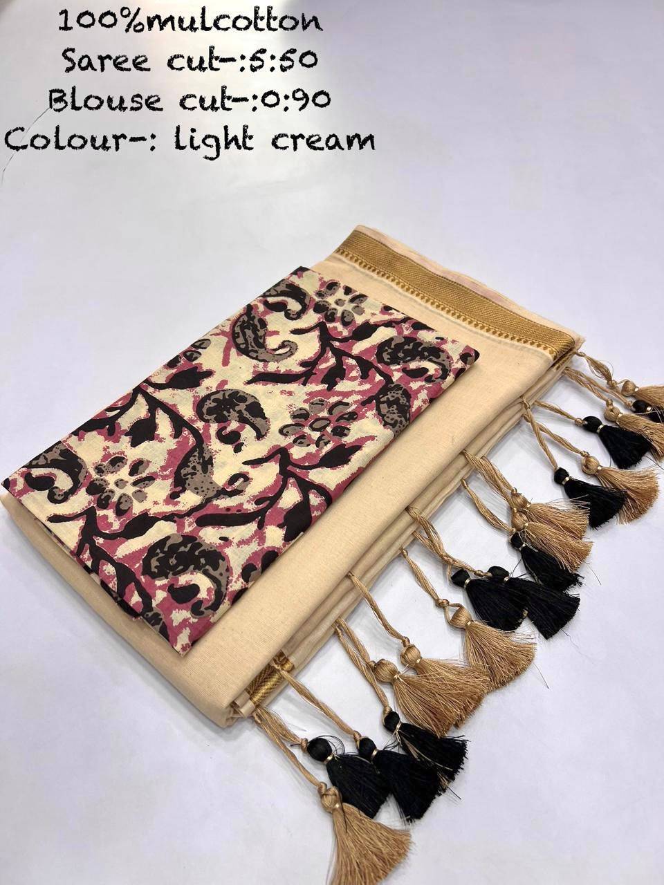 Vt-5023 By Fashid Wholesale 01 To 16 Series Indian Traditional Wear Collection Beautiful Stylish Fancy Colorful Party Wear & Occasional Wear Mal Cotton Sarees At Wholesale Price