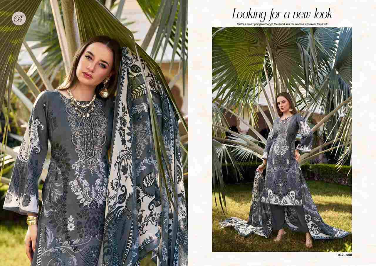 Naira Vol-126 By Belliza 930-001 To 930-008 Series Beautiful Festive Suits Stylish Fancy Colorful Casual Wear & Ethnic Wear Pure Cotton Print Dresses At Wholesale Price