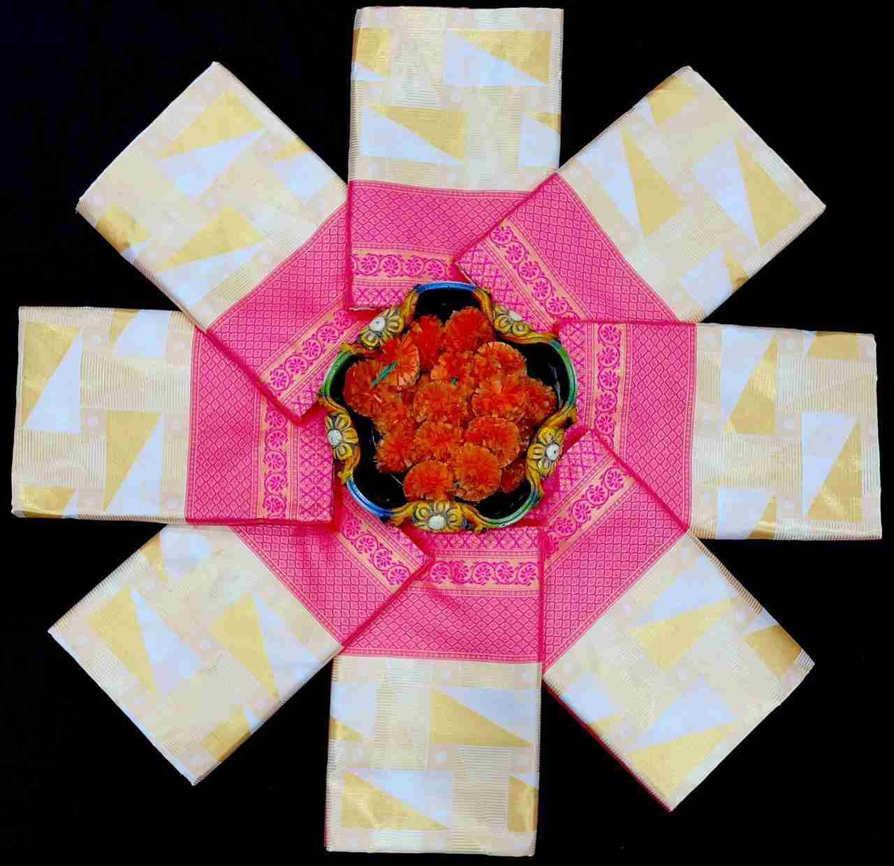 Kp-5049 By Fashid Wholesale Indian Traditional Wear Collection Beautiful Stylish Fancy Colorful Party Wear & Occasional Wear Soft Lichi Silk Sarees At Wholesale Price