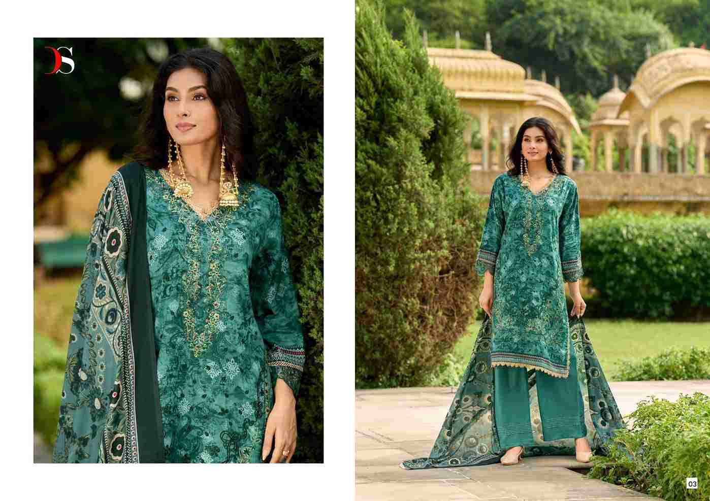 Tawakkal Premium Collection-25 Vol-2 By Deepsy Suits 01 To 08 Series Pakistani Stylish Beautiful Colourful Printed & Embroidered Party Wear & Occasional Wear Pure Cotton Dresses At Wholesale Price