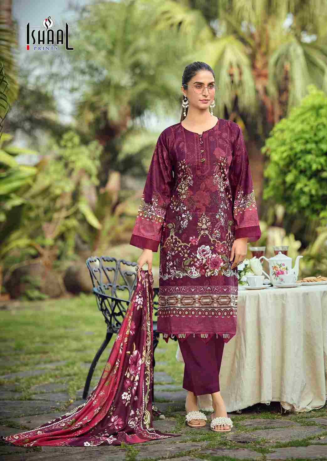 Gulmohar Vol-39 By Ishaal Prints 3901 To 3910 Series Beautiful Festive Suits Colorful Stylish Fancy Casual Wear & Ethnic Wear Pure Lawn Prints Dresses At Wholesale Price