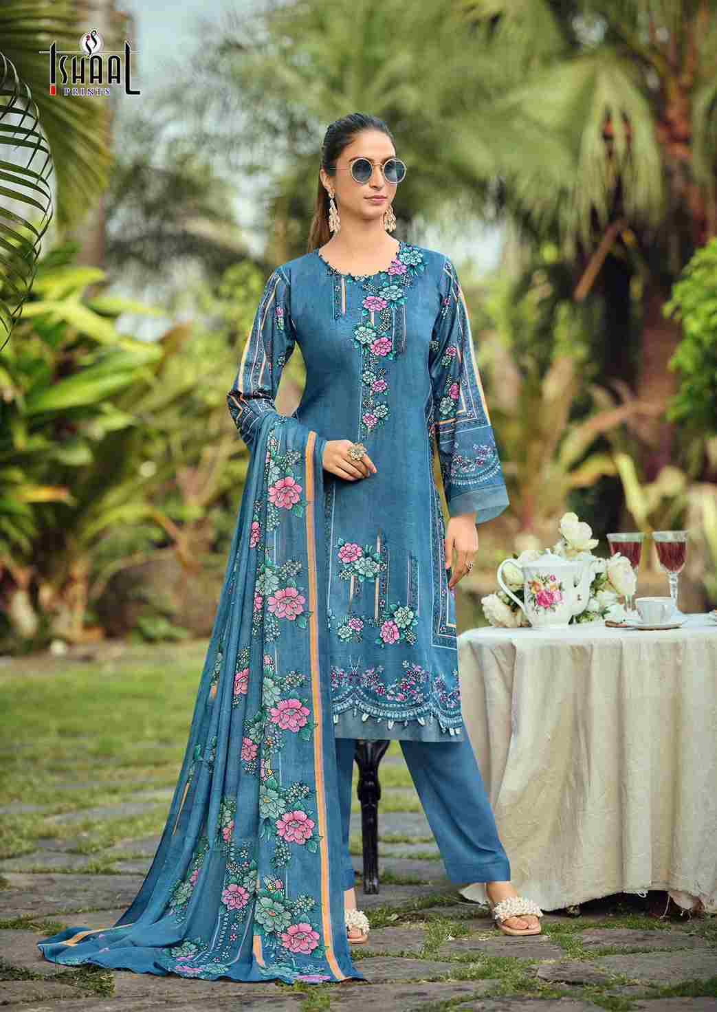 Gulmohar Vol-39 By Ishaal Prints 3901 To 3910 Series Beautiful Festive Suits Colorful Stylish Fancy Casual Wear & Ethnic Wear Pure Lawn Prints Dresses At Wholesale Price