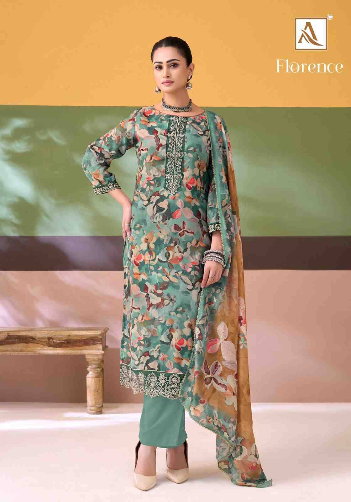 Florence By Alok Suit 2160-978-01 To 2160-978-04 Series Beautiful Festive Suits Stylish Fancy Colorful Casual Wear & Ethnic Wear Pure Cotton Print Dresses At Wholesale Price