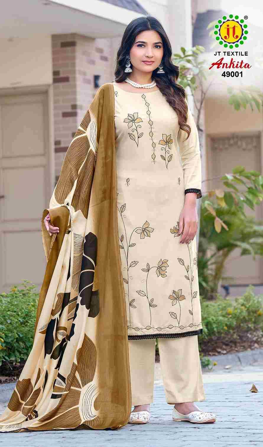 Ankita Vol-49 By JT 49001 To 49005 Series Beautiful Festive Suits Colorful Stylish Fancy Casual Wear & Ethnic Wear Rayon Dresses At Wholesale Price