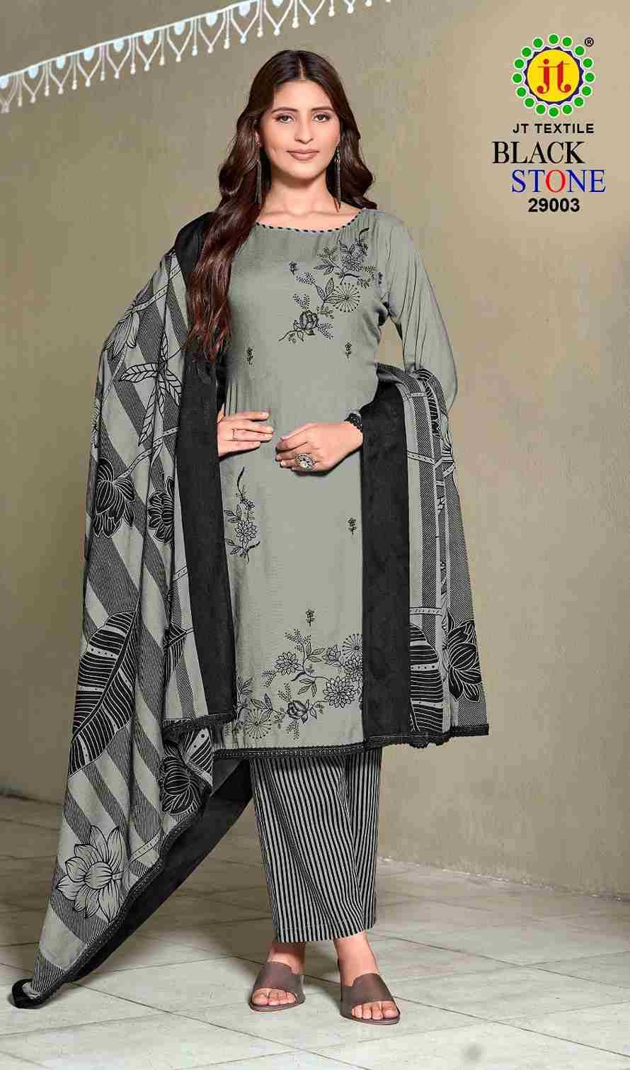 Black Stone Vol-29 By JT 29001 To 29005 Series Beautiful Festive Suits Colorful Stylish Fancy Casual Wear & Ethnic Wear Rayon Dresses At Wholesale Price